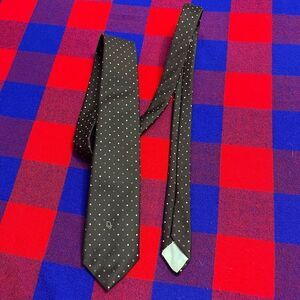 Christian Dior Cravates VTG Brown Necktie Tie